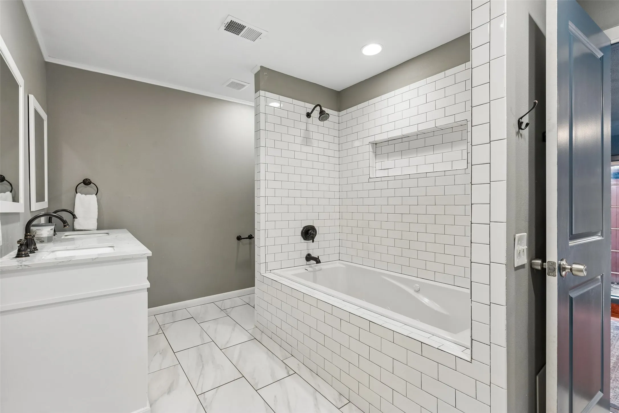 Secondary bathroom