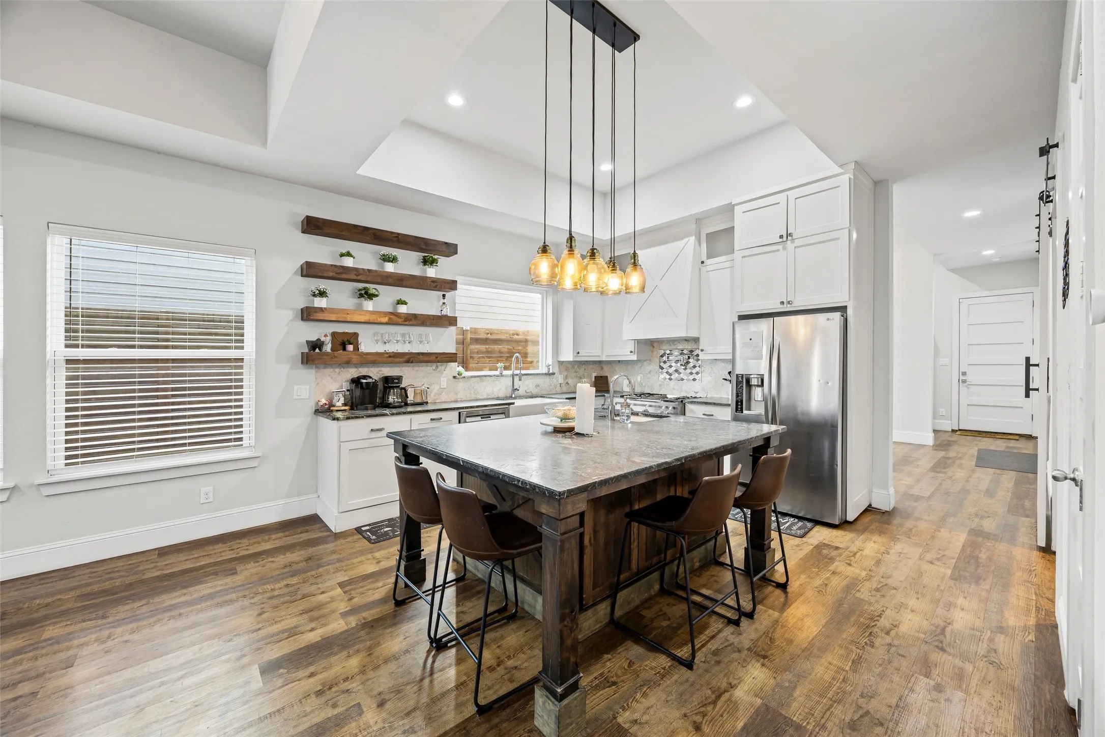 The kitchen is an entertainer's dream!