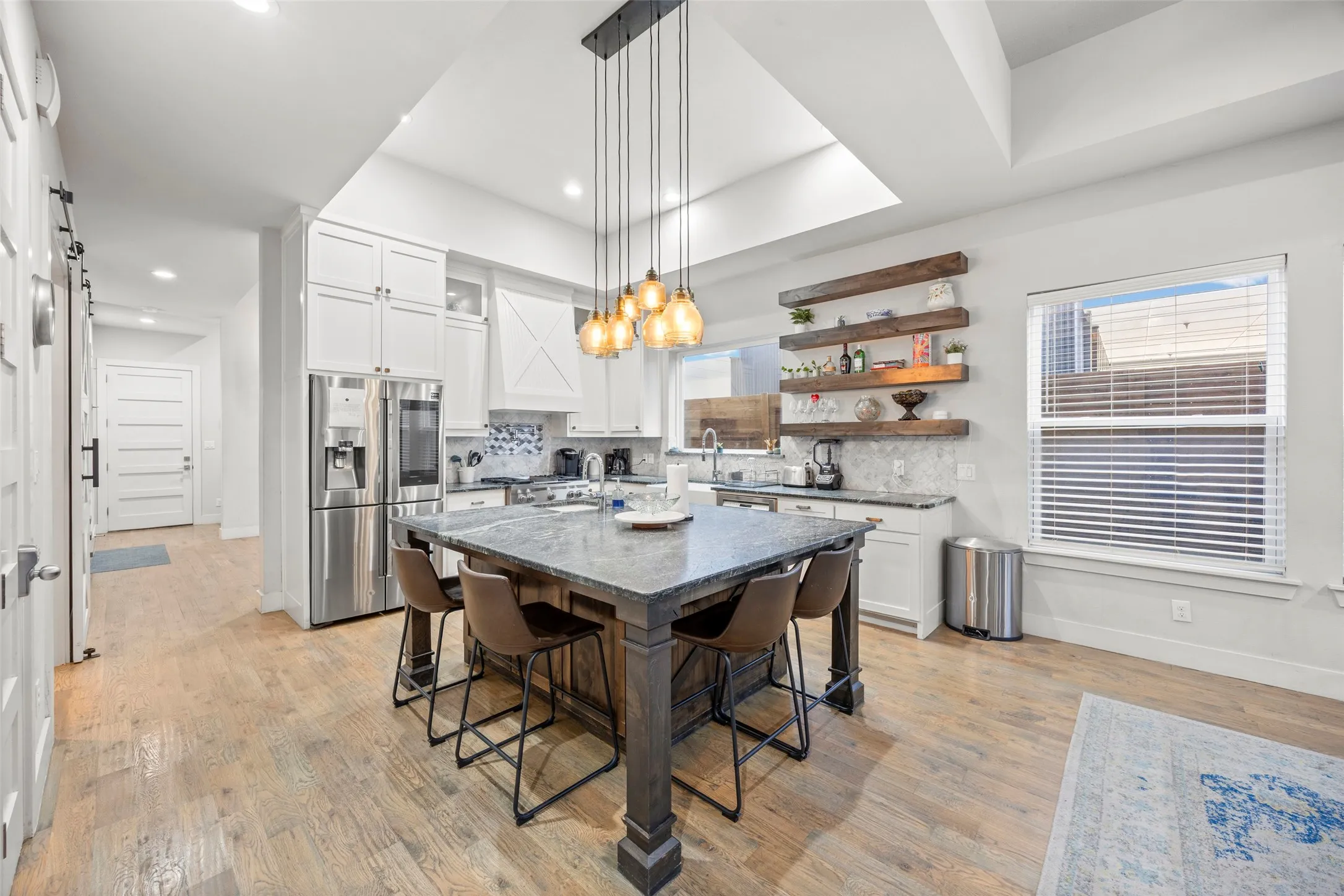 The kitchen is an entertainer's dream!