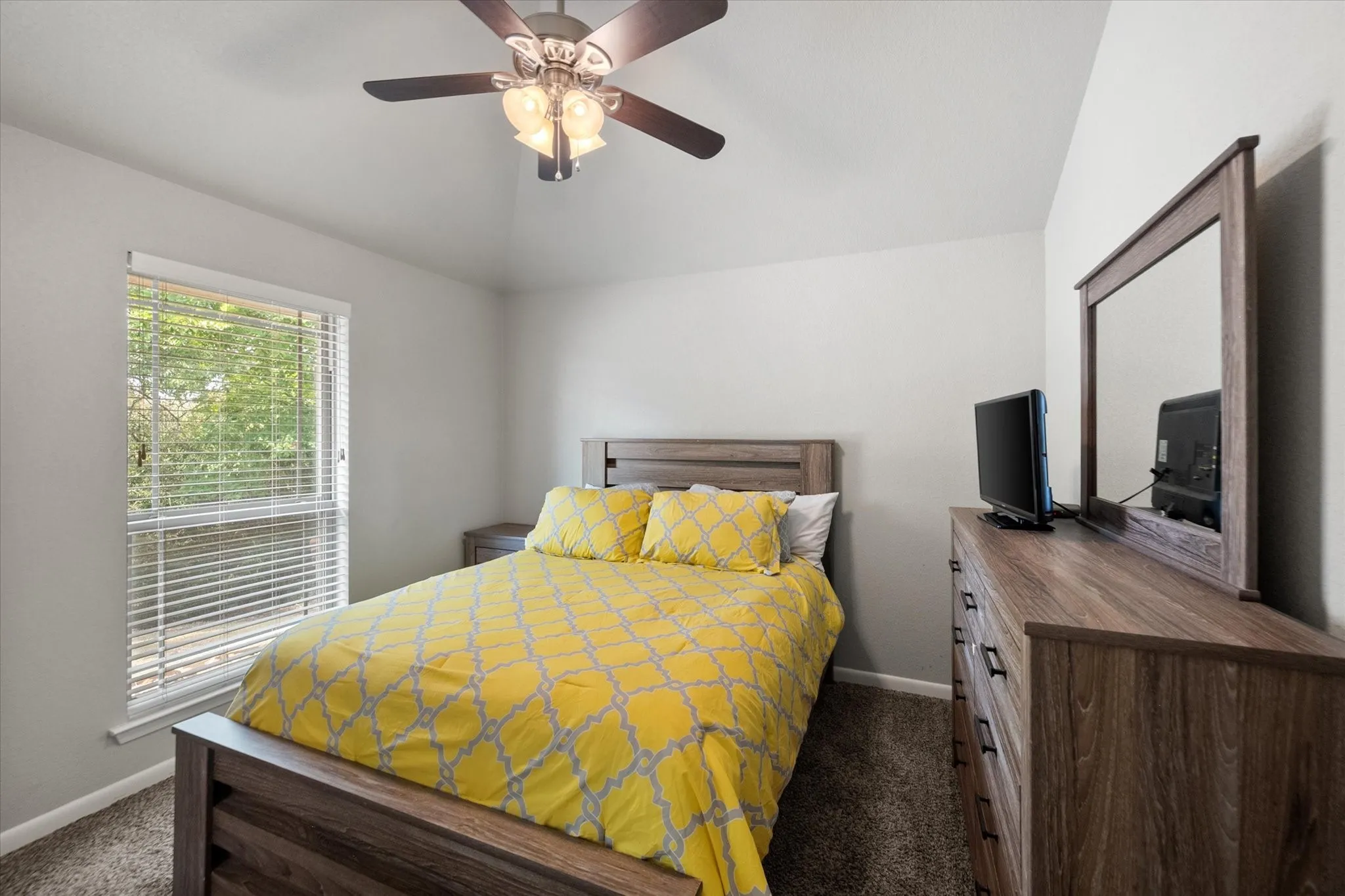 Split secondary bedroom
