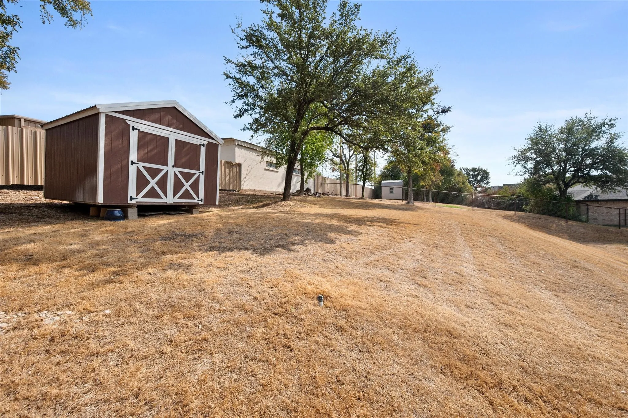 Newer shed for storage