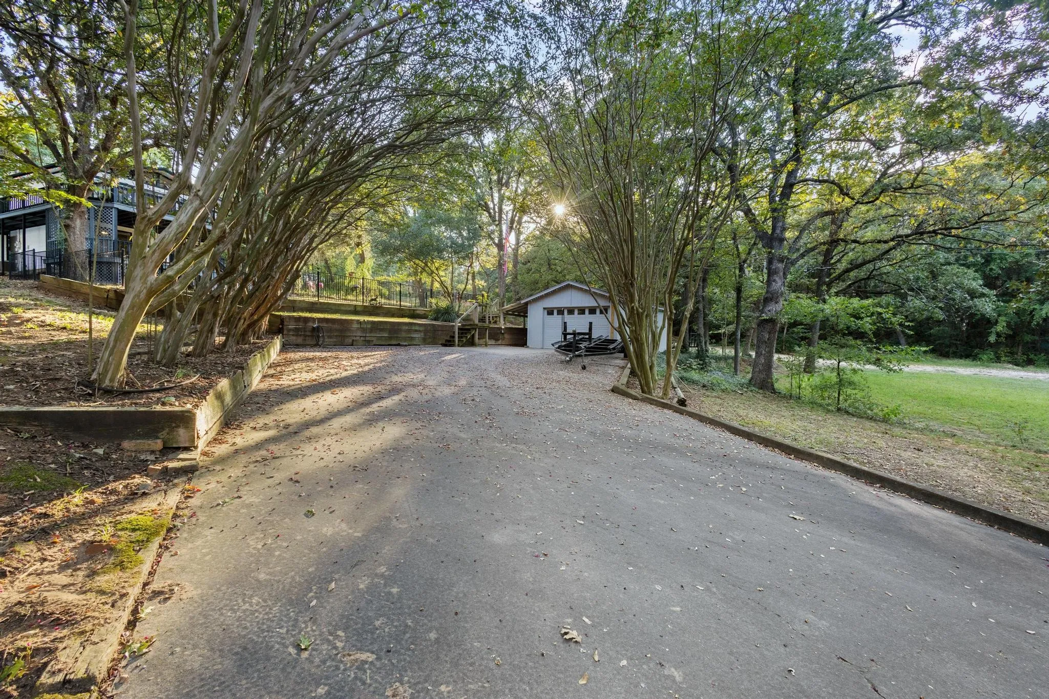 The Paved Driveway from Black Forest Drive, Provides Many Parking Options