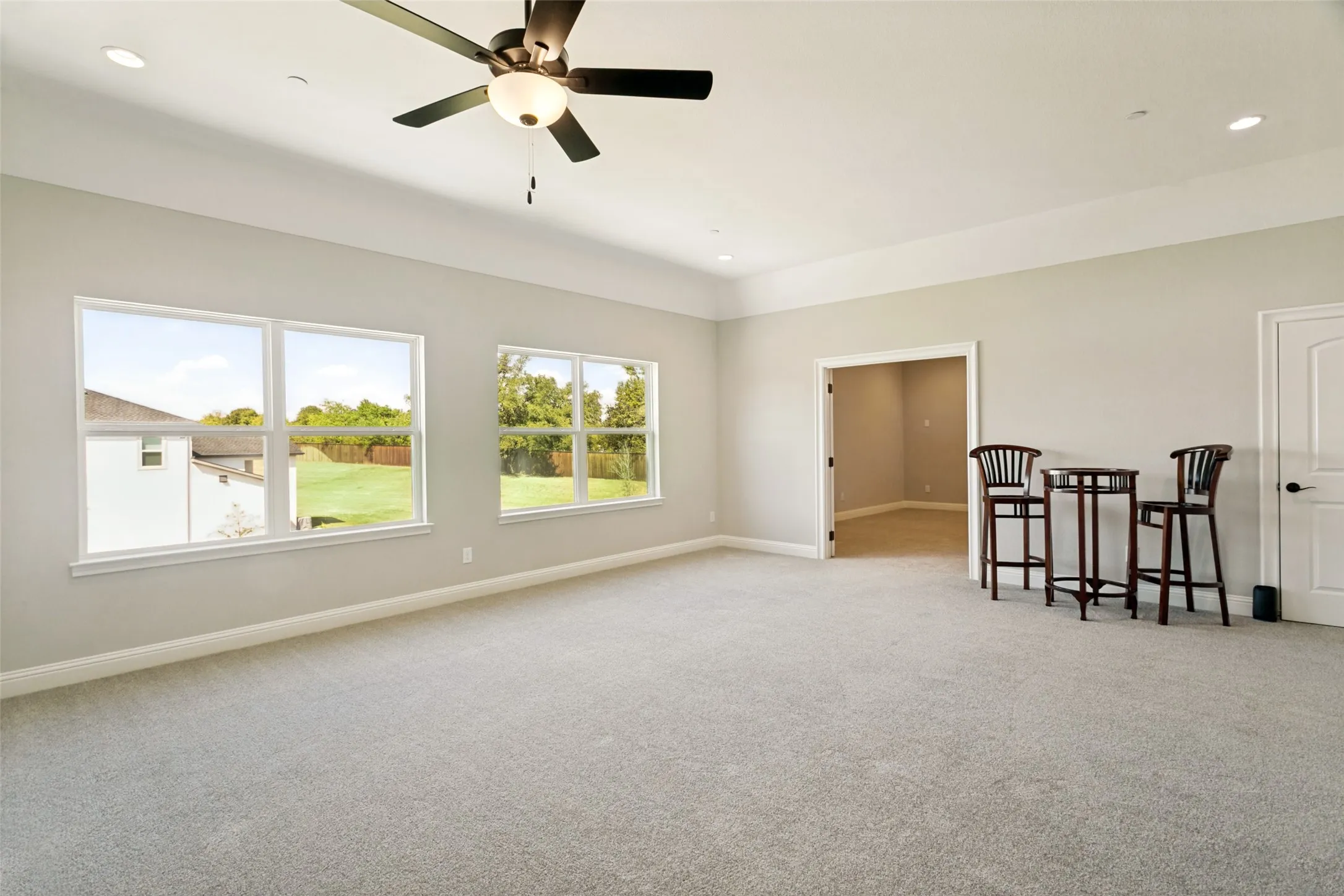 Game Room Fit for a Soccer Team!