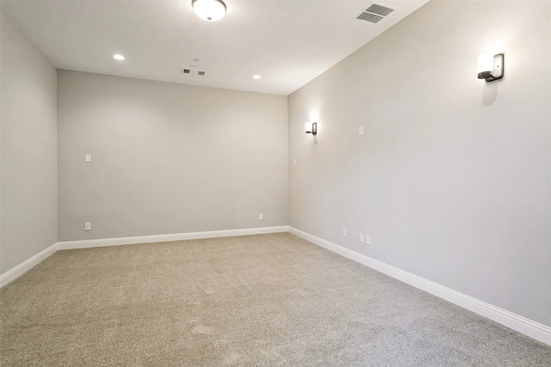 Pre-Wired Media Room.