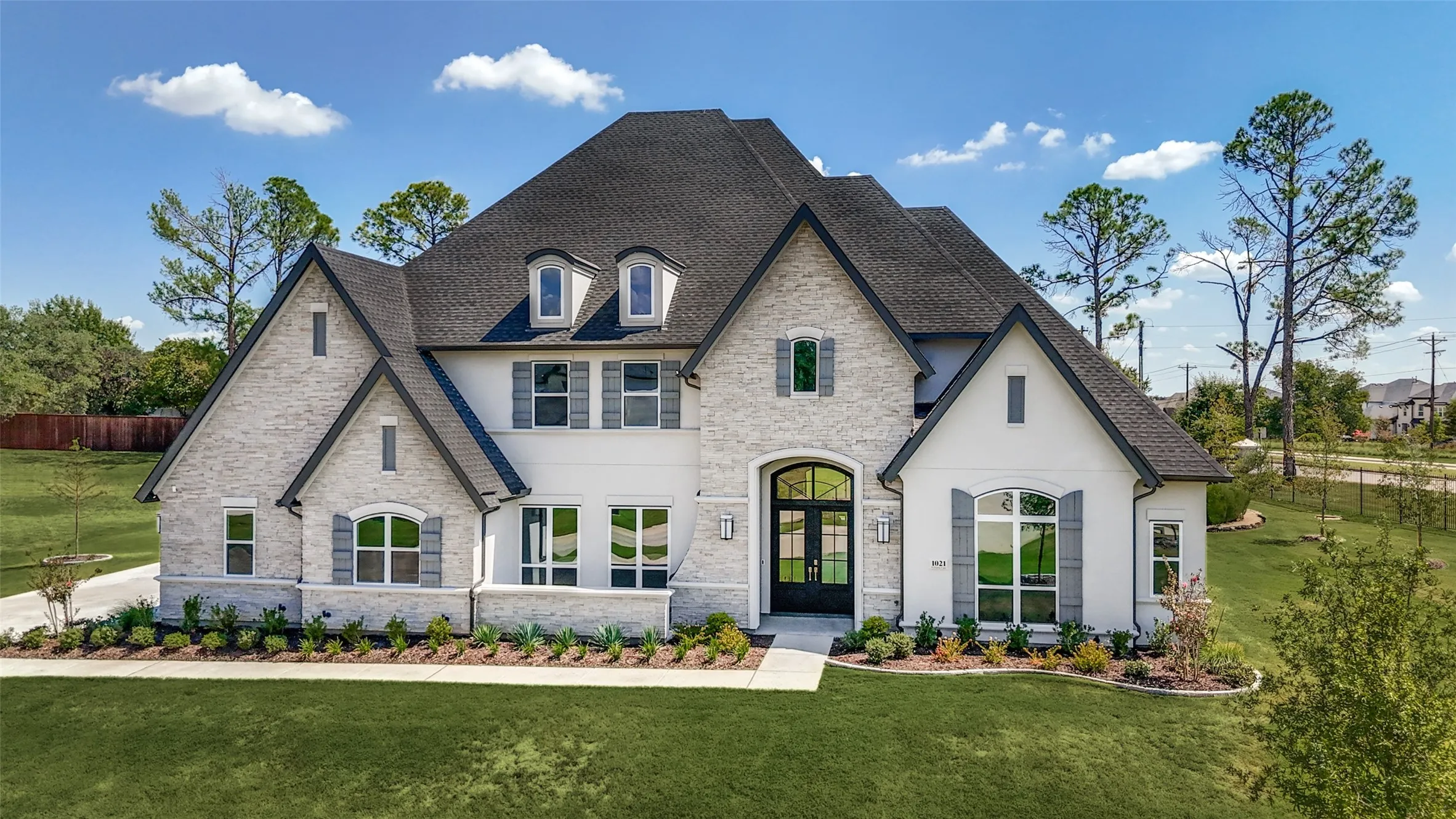 Stunning Front Elevation.