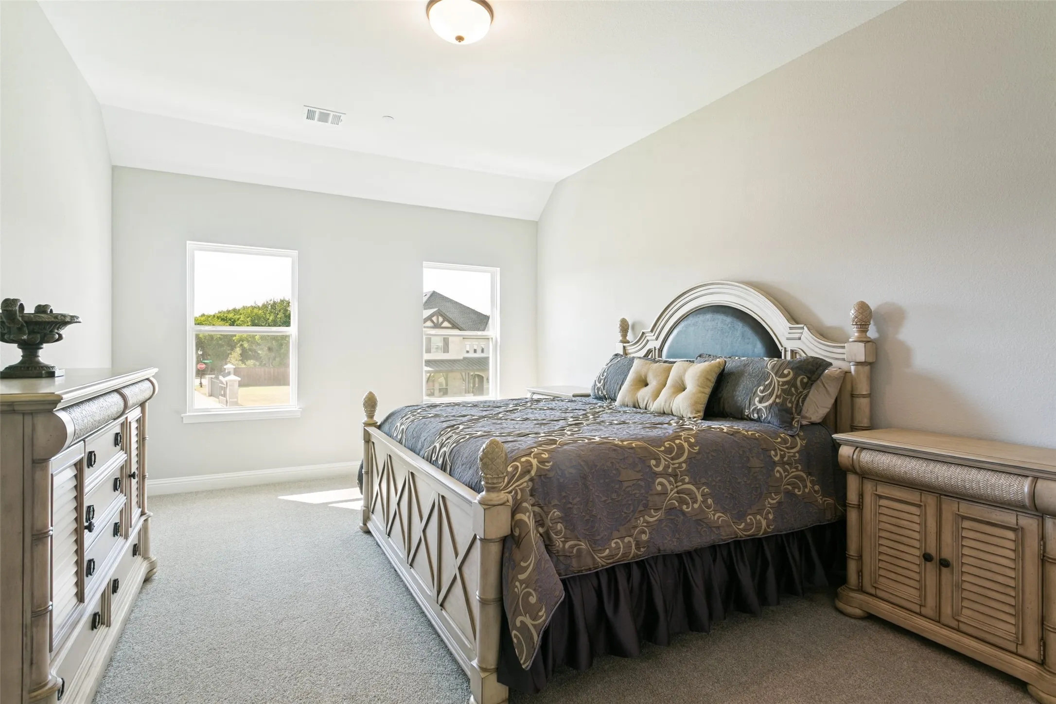 Upstairs Bedroom with Ensuite Full Bath.