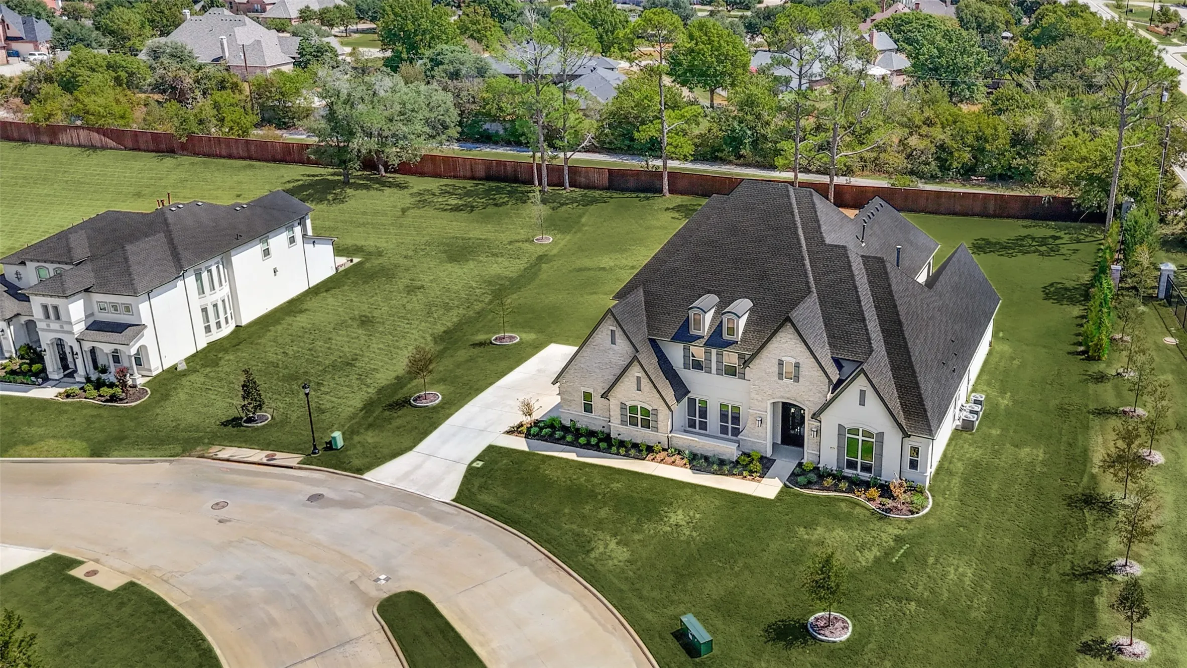 Oversized Corner, Landscaped Lot.