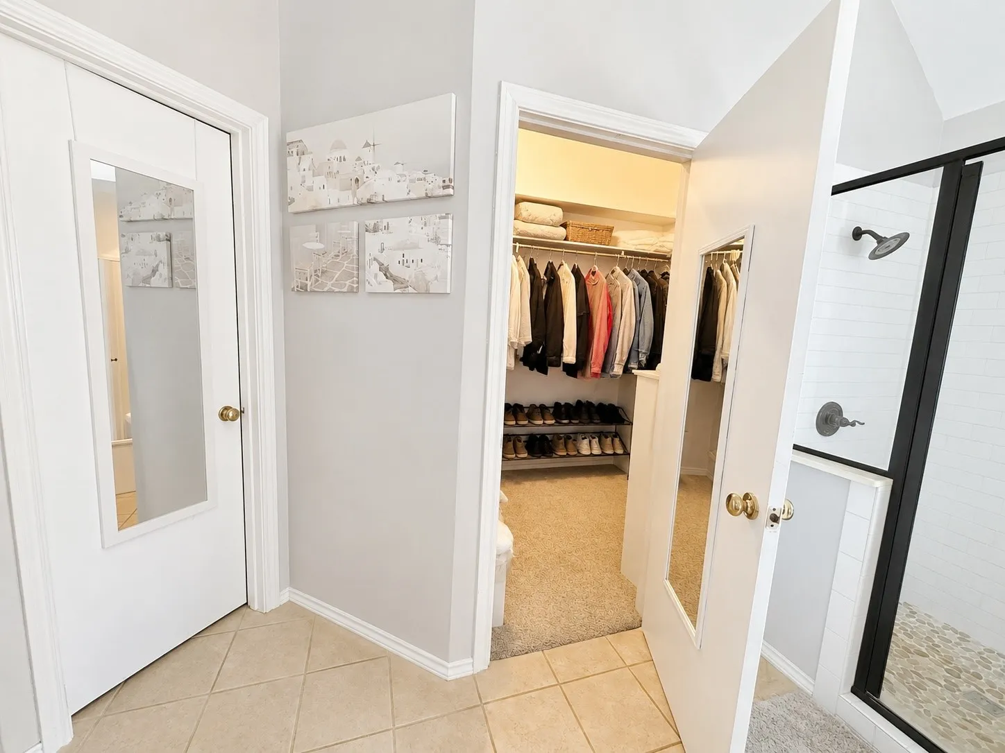 Tile flooring