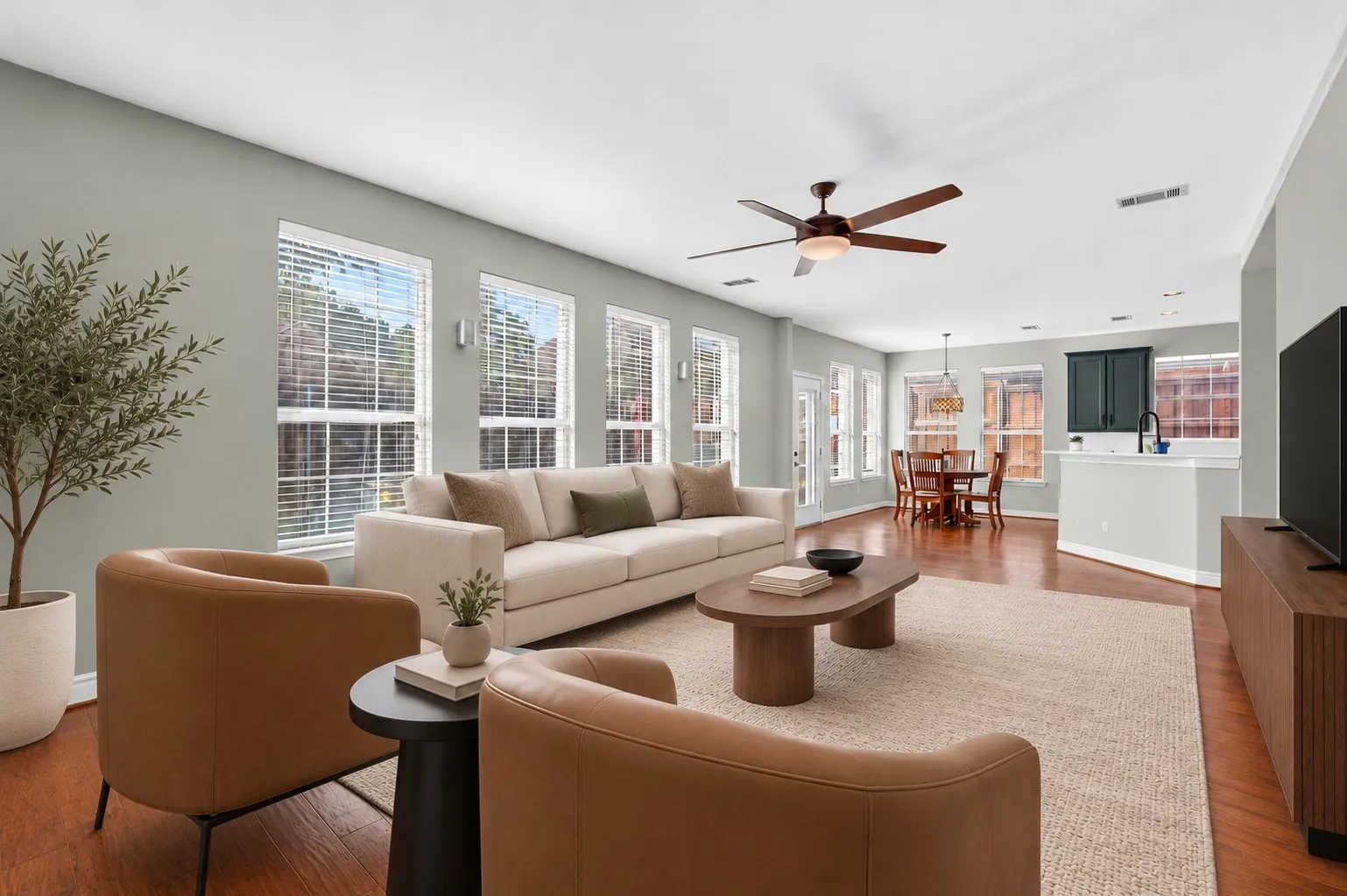 Virtually Staged -Living Room