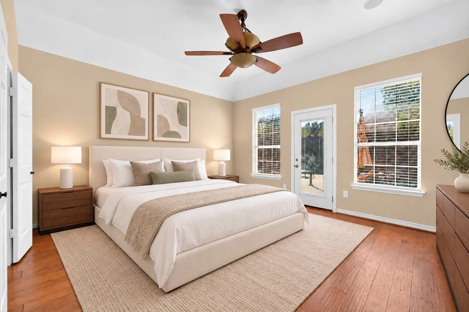 Virtually Staged - Primary Bedroom
