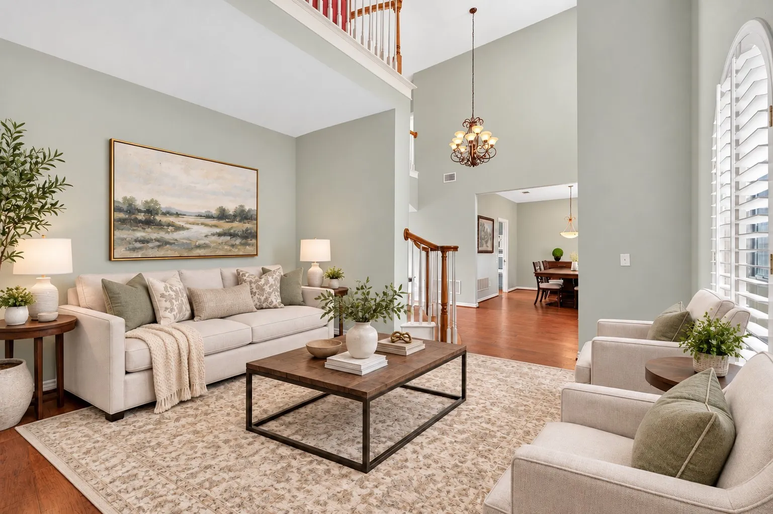 Virtually Staged - Living Room
