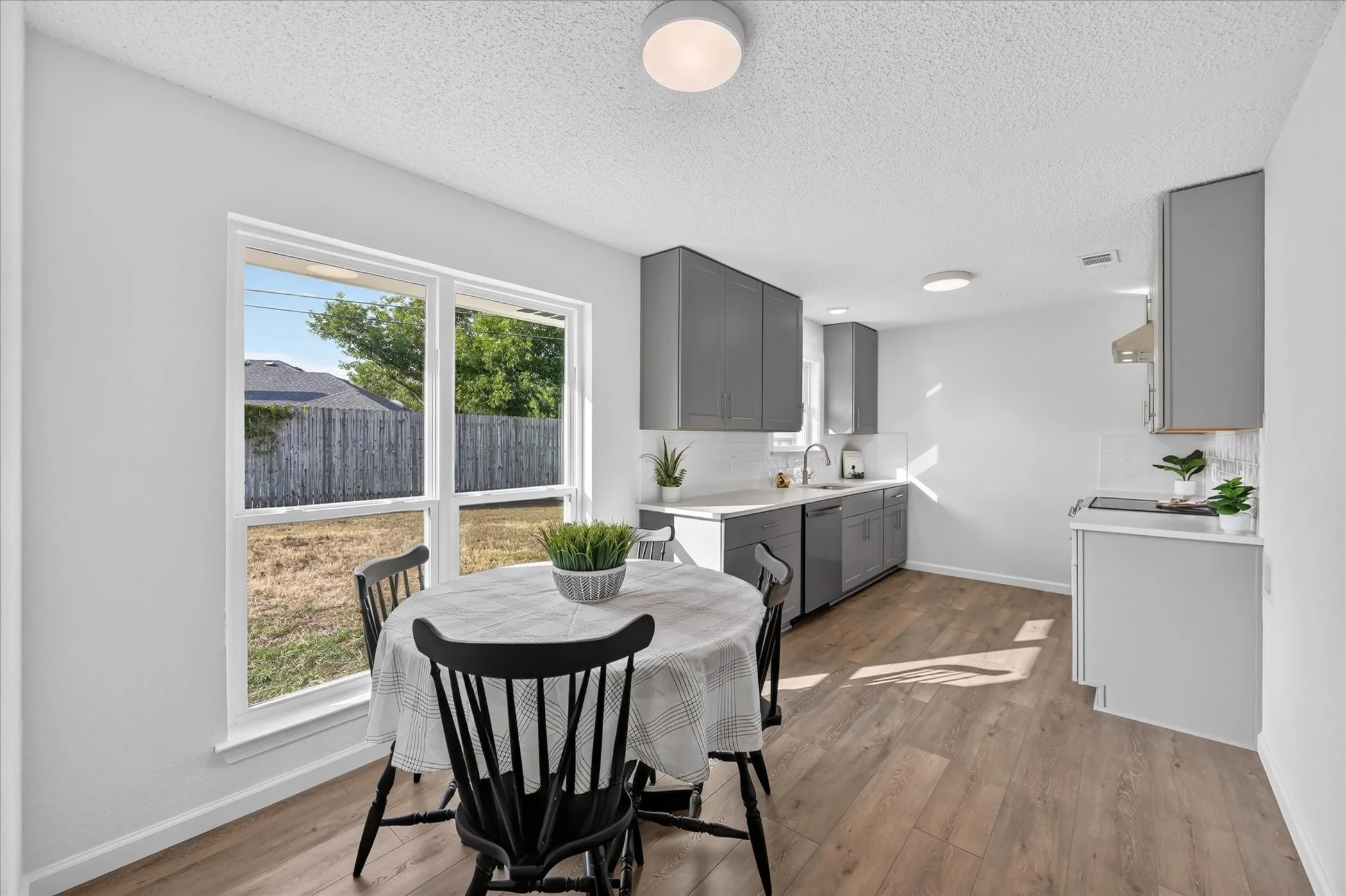 Dinning room and kitchen