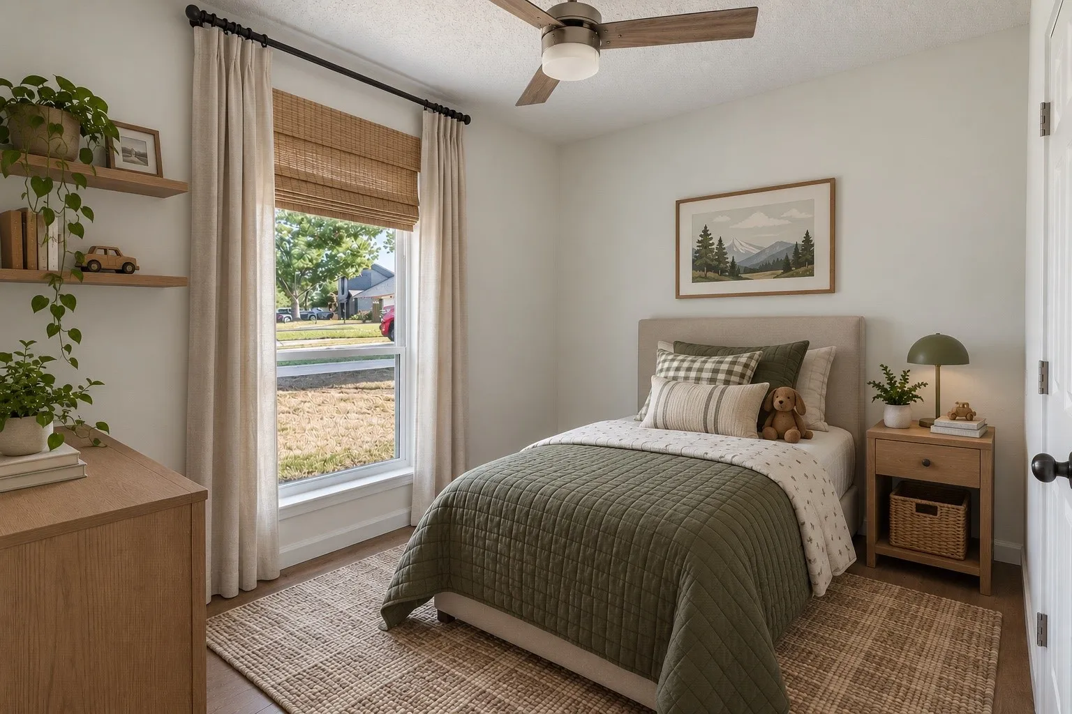 Second, secondary bedroom virtually staged!