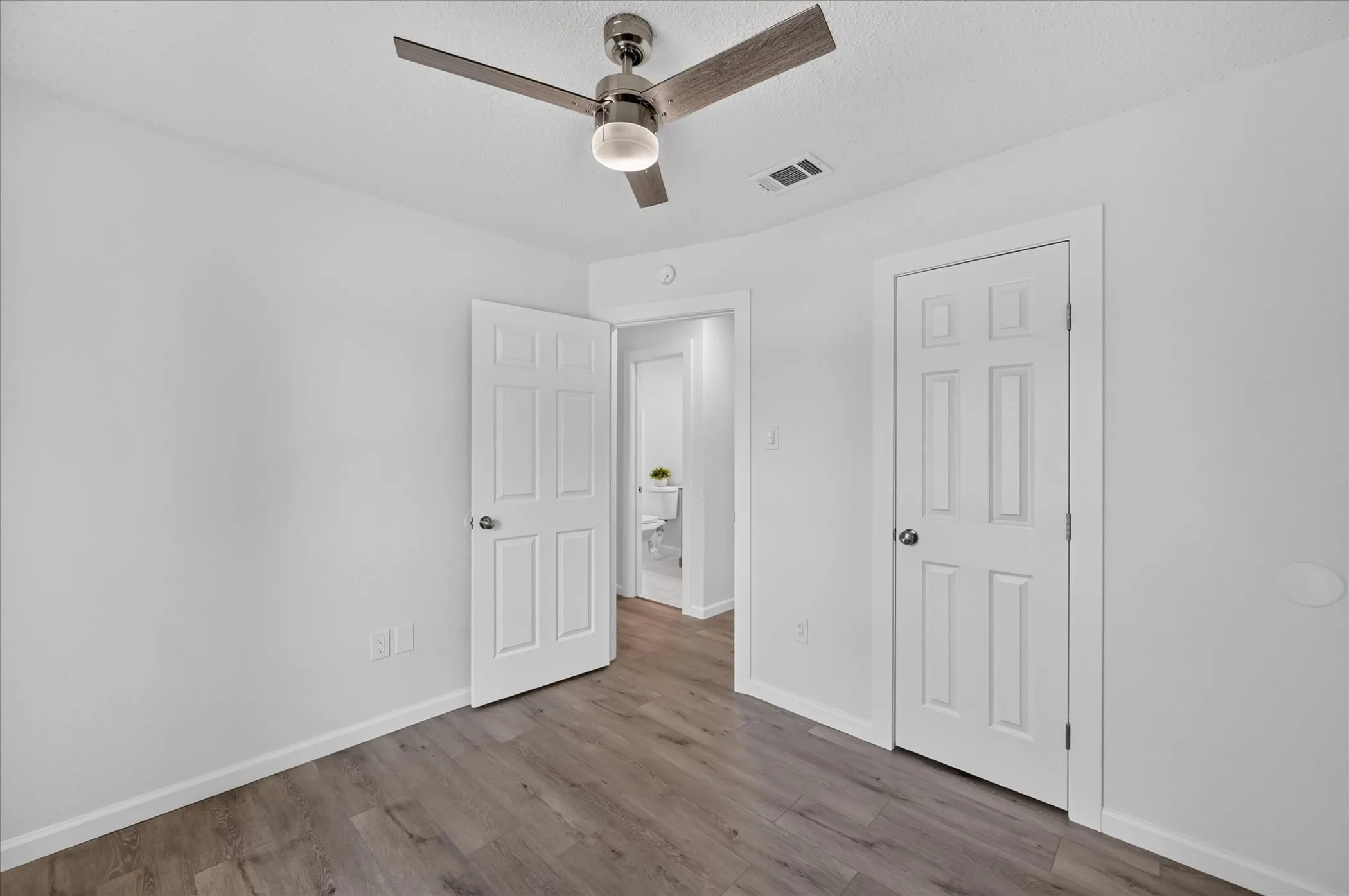 First, secondary bedroom!