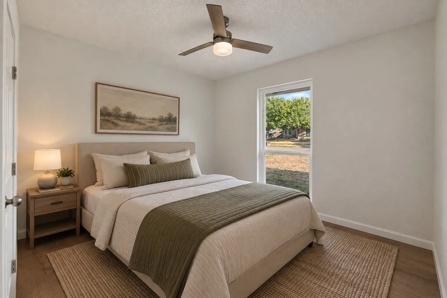 First, secondary bedroom virtually staged!