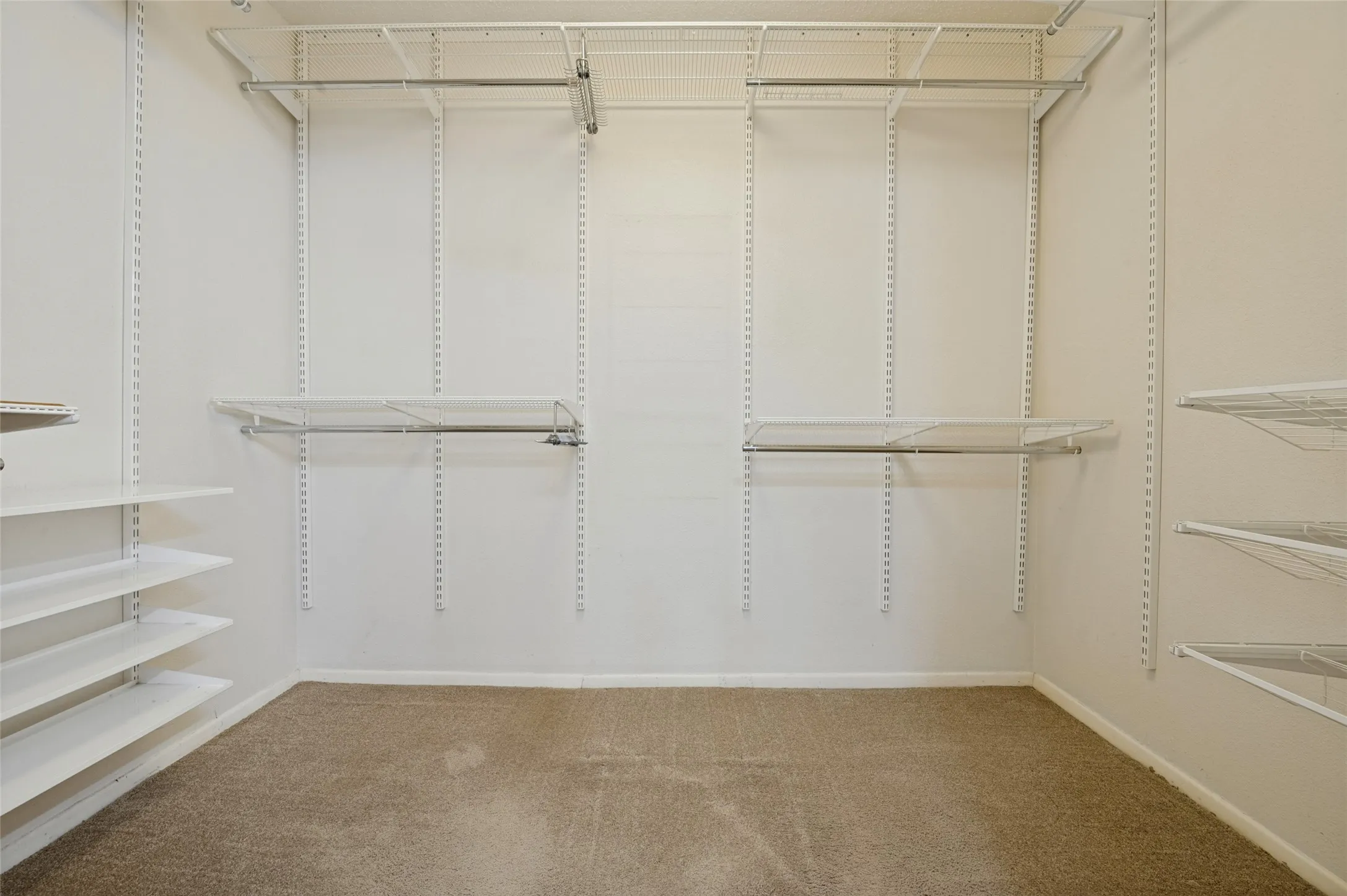 Primary walk-in closet