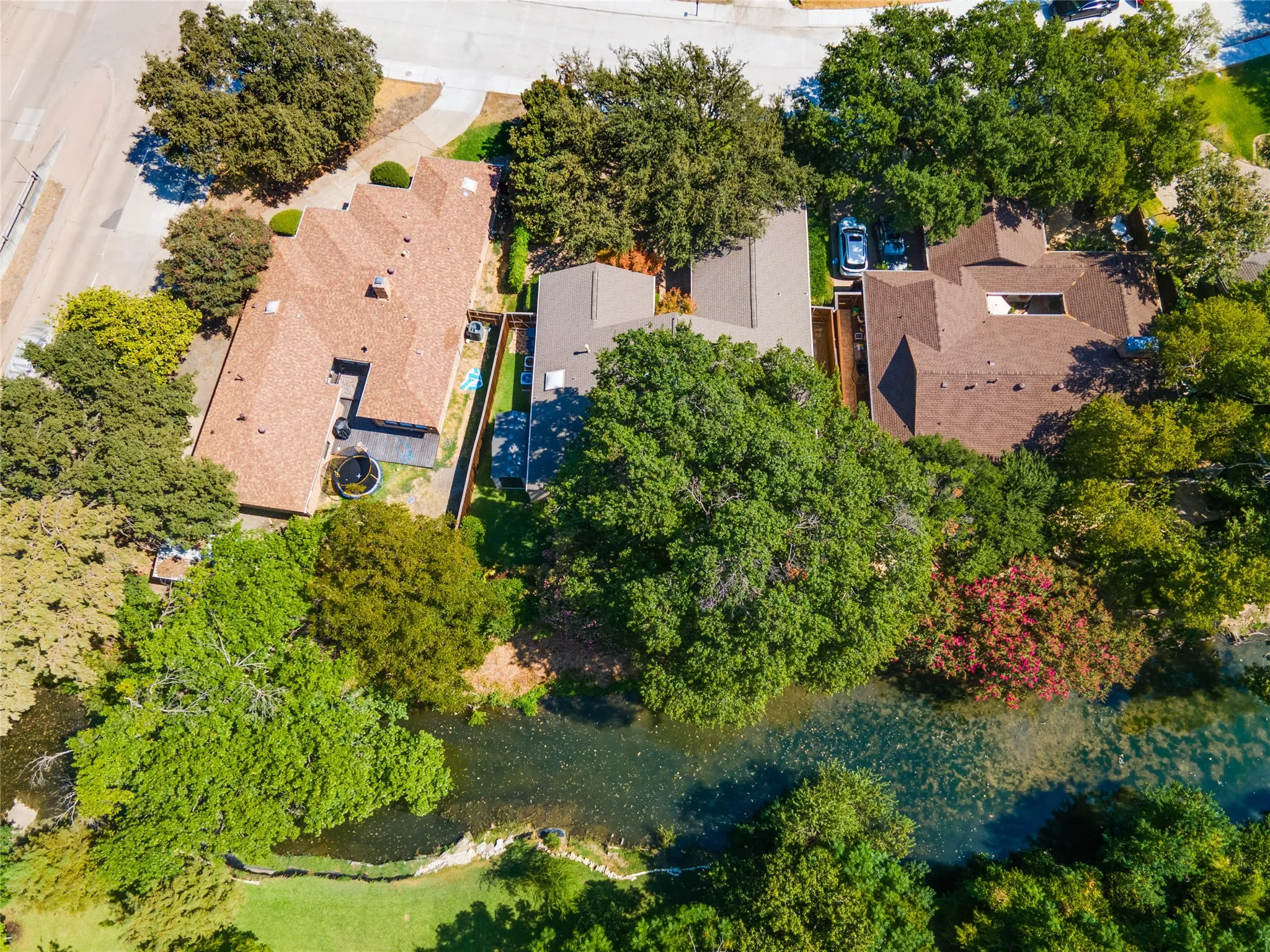 Overall view from the rear of the property.