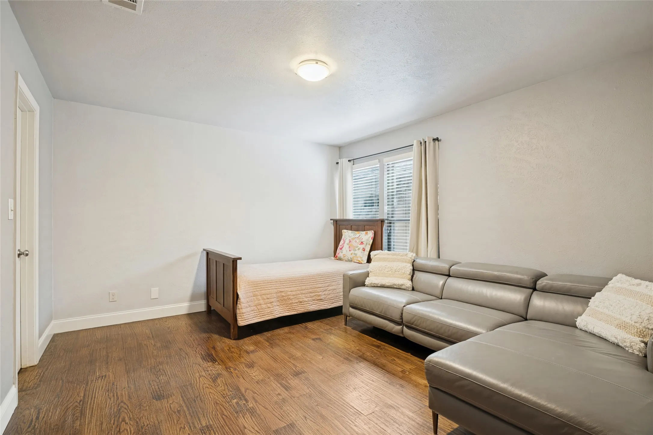Oversized Bedroom #3 with walk-in closet.