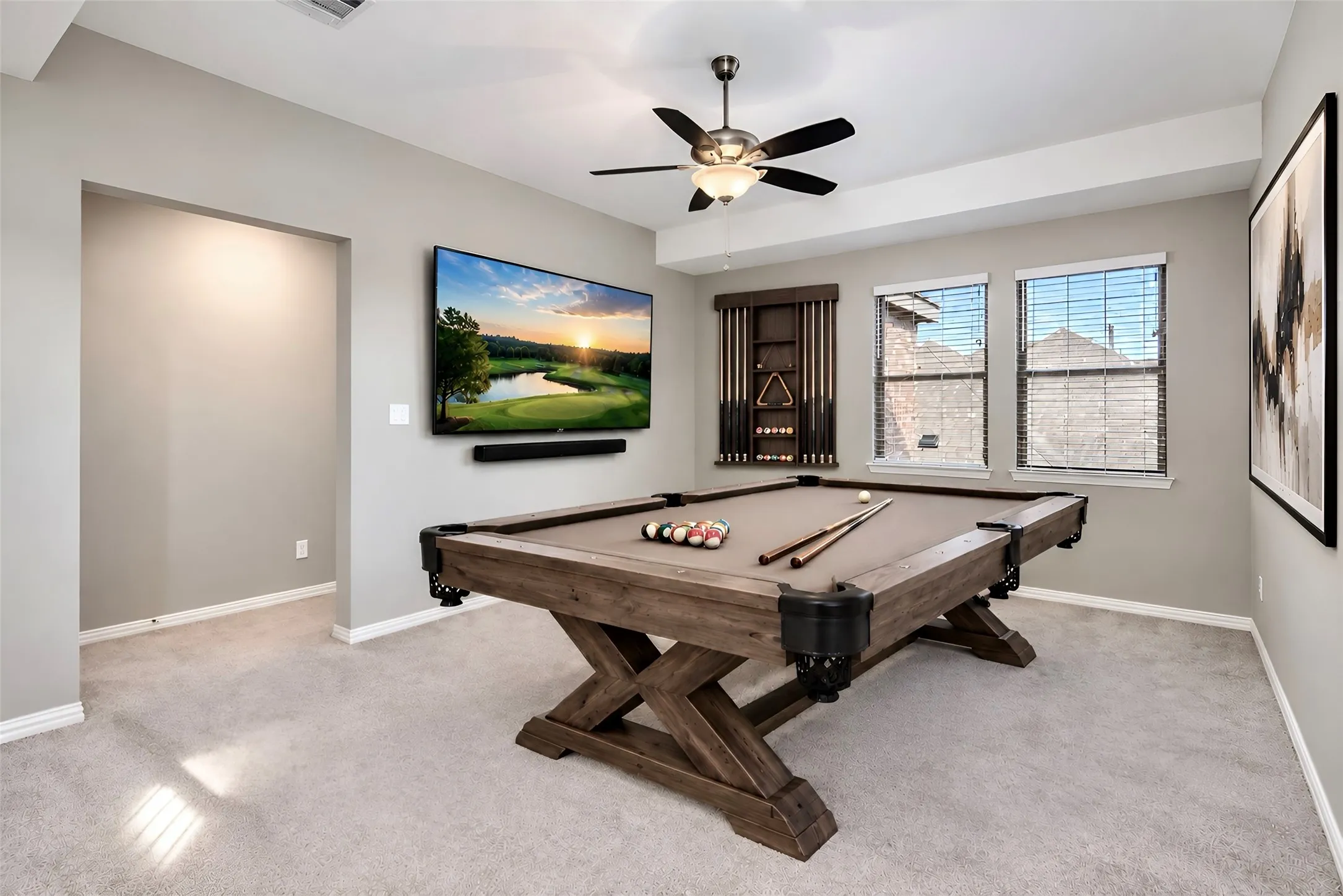Game Room | Virtually Staged