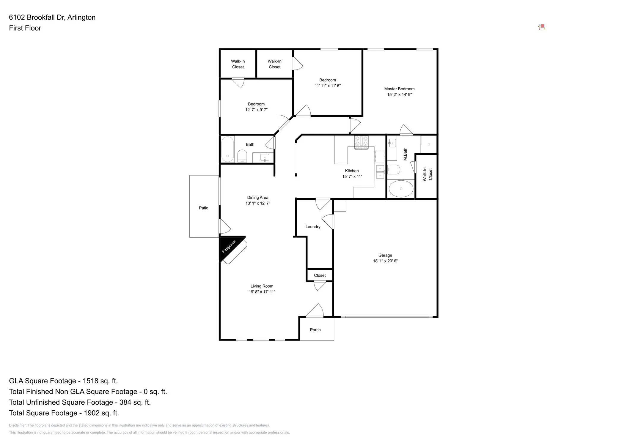 Single Family Residence For Rent in Tarrant County , 6102 Brookfall Drive, Arlington, Texas 76018, 3 Bedroom, 2 Bathroom, 2 Garage spaces, 1,602 Sqft, built in 1998, mls#21402019, Real Estate Agent in Arlington, Homes For Rent in Tarrant county, Homes For Rent in Arlington, Realtor in Arlington Texas, Real Estate Brokerage Independent Realty Texas, Luminita Cordes Realtor