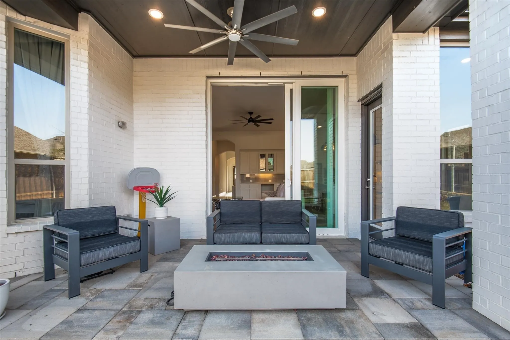 Covered Back Patio