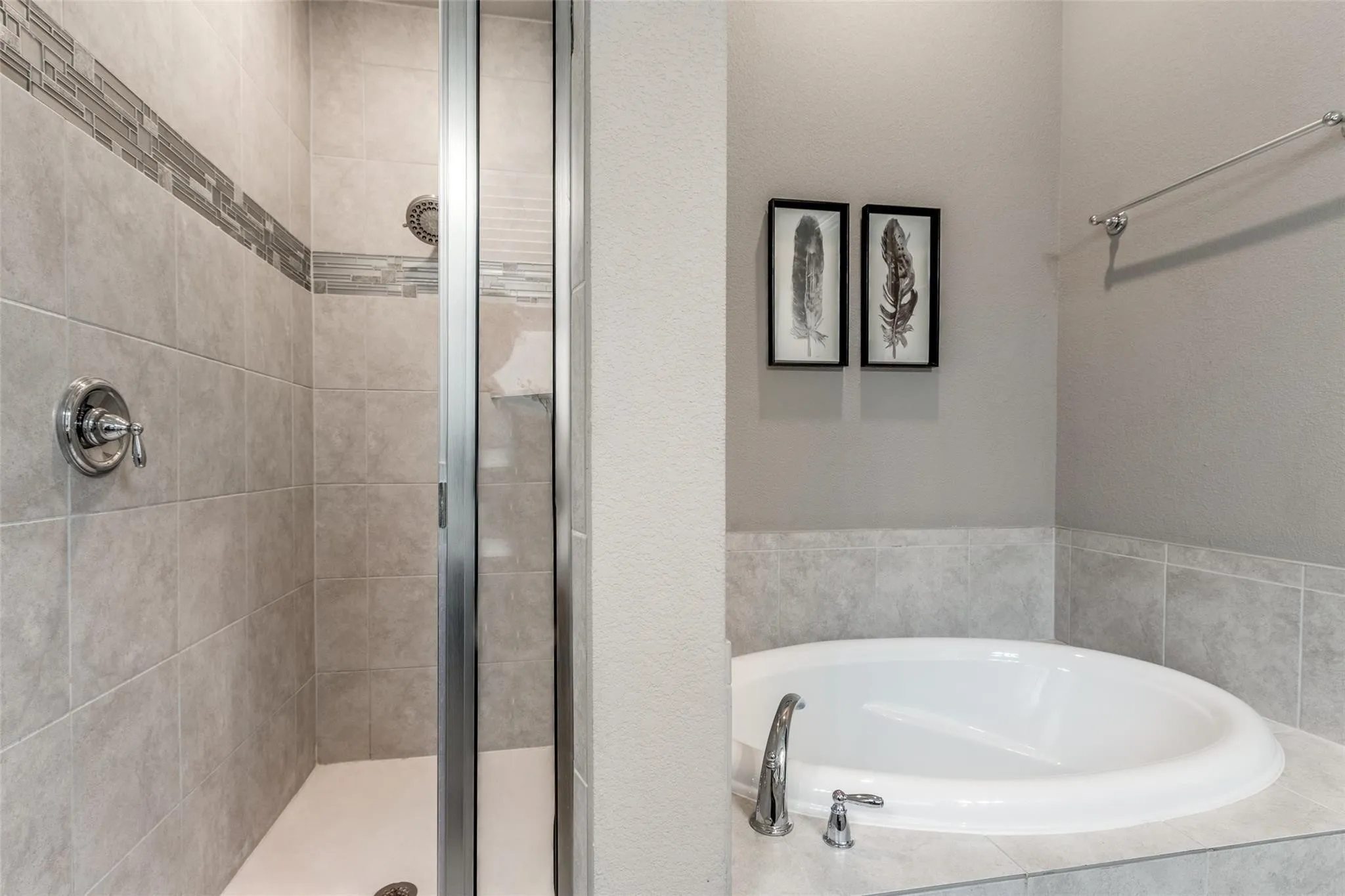 Primary Tub & Shower