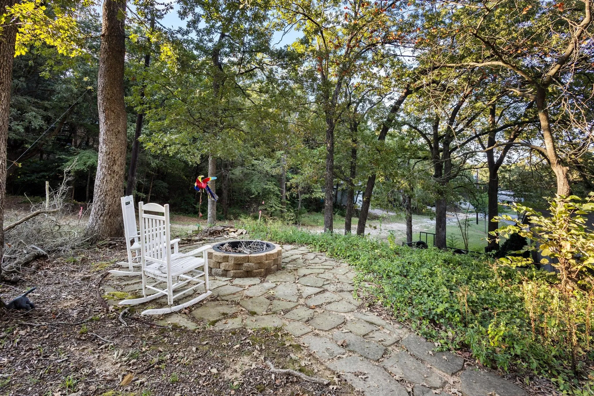 Existing Firepit Area on Lot 15