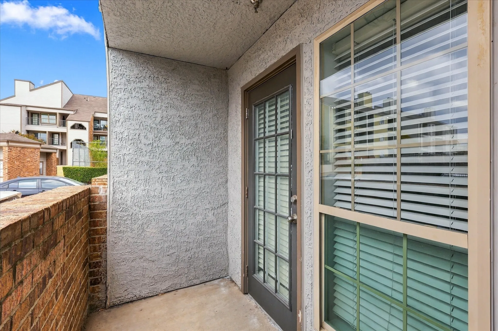 Each bedroom has its own balcony