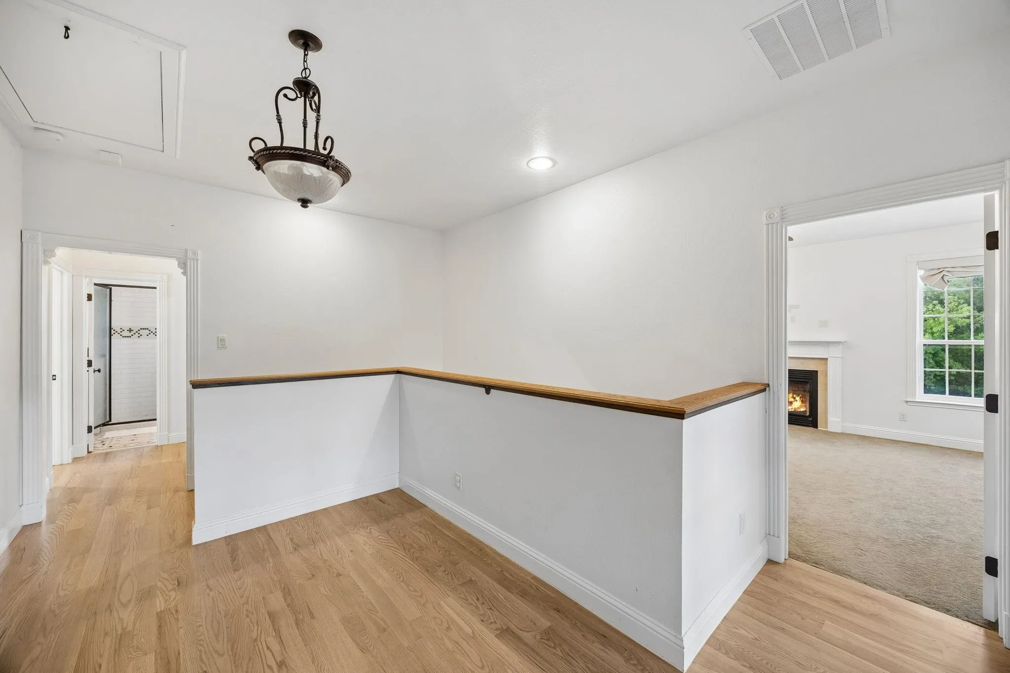 Upstairs landing