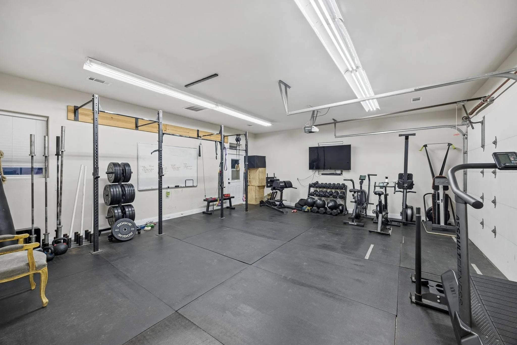 Additional garage area could be living area for MIL suite, home gym or man cave