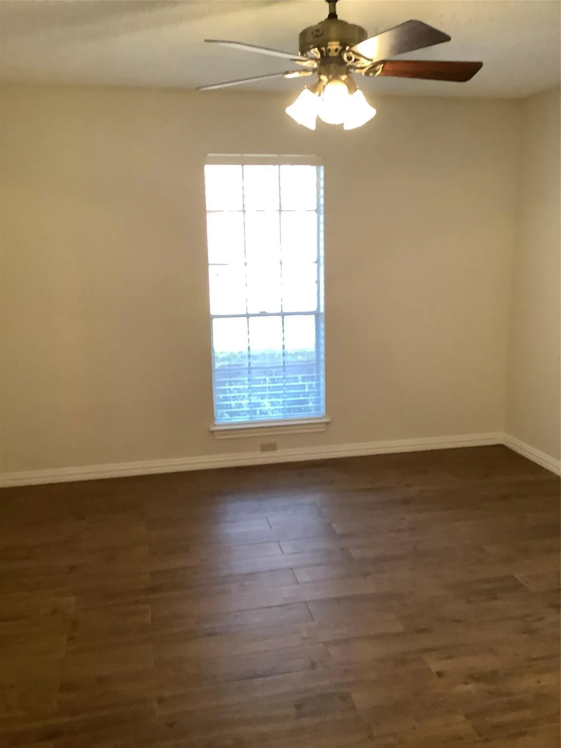 Bedroom on the front of the condo