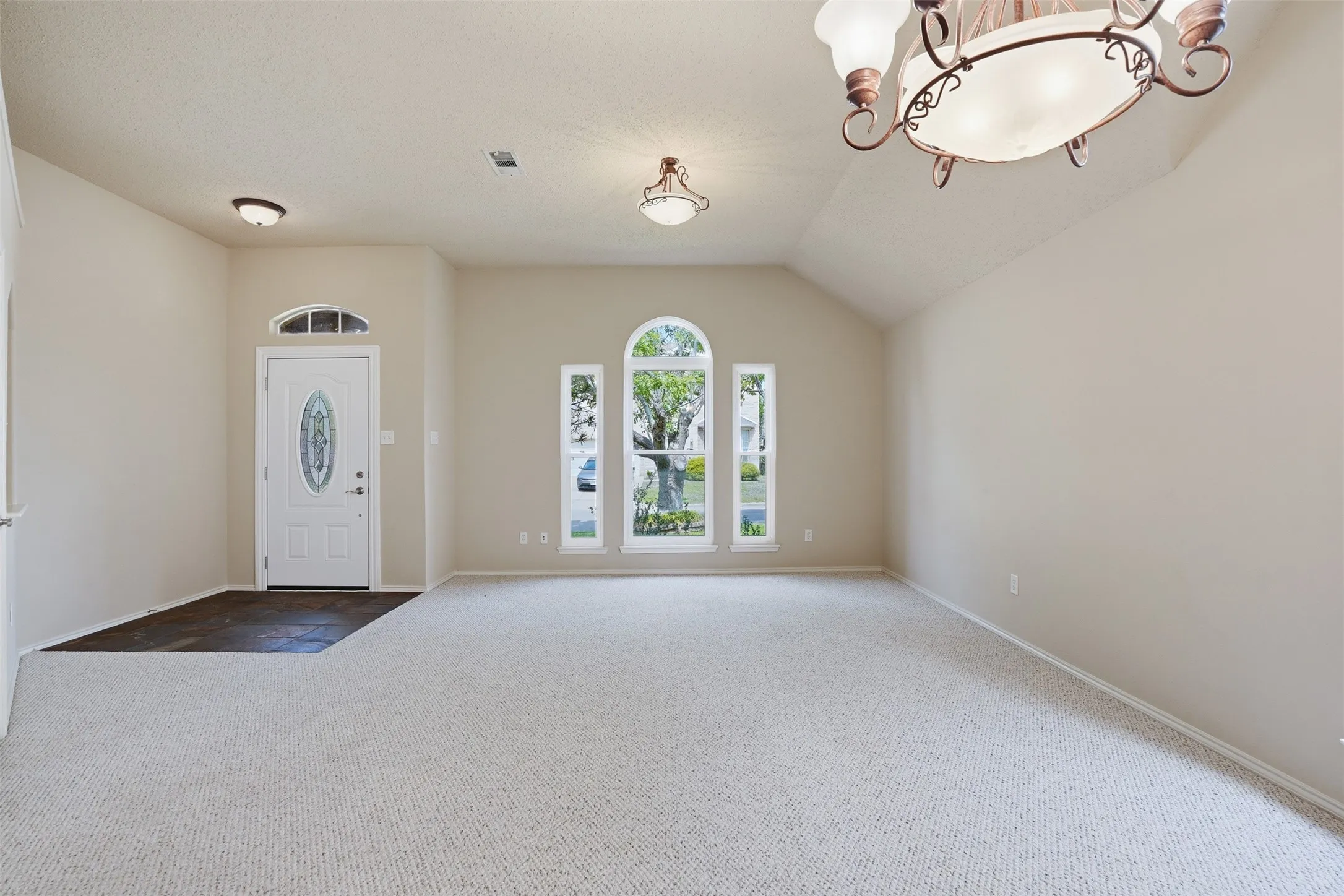 Entry into Living & Dining Room