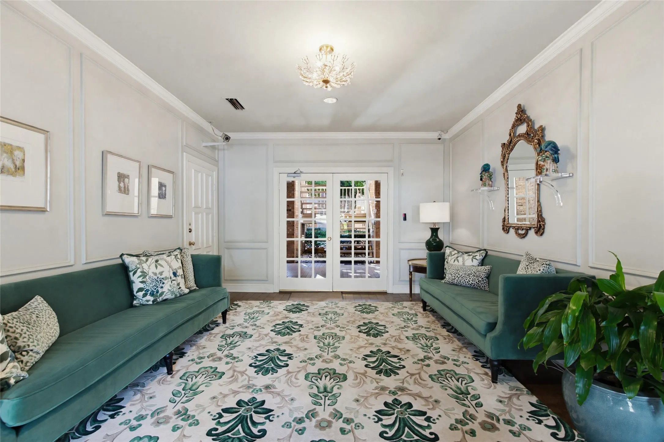 The Savoy's front lobby