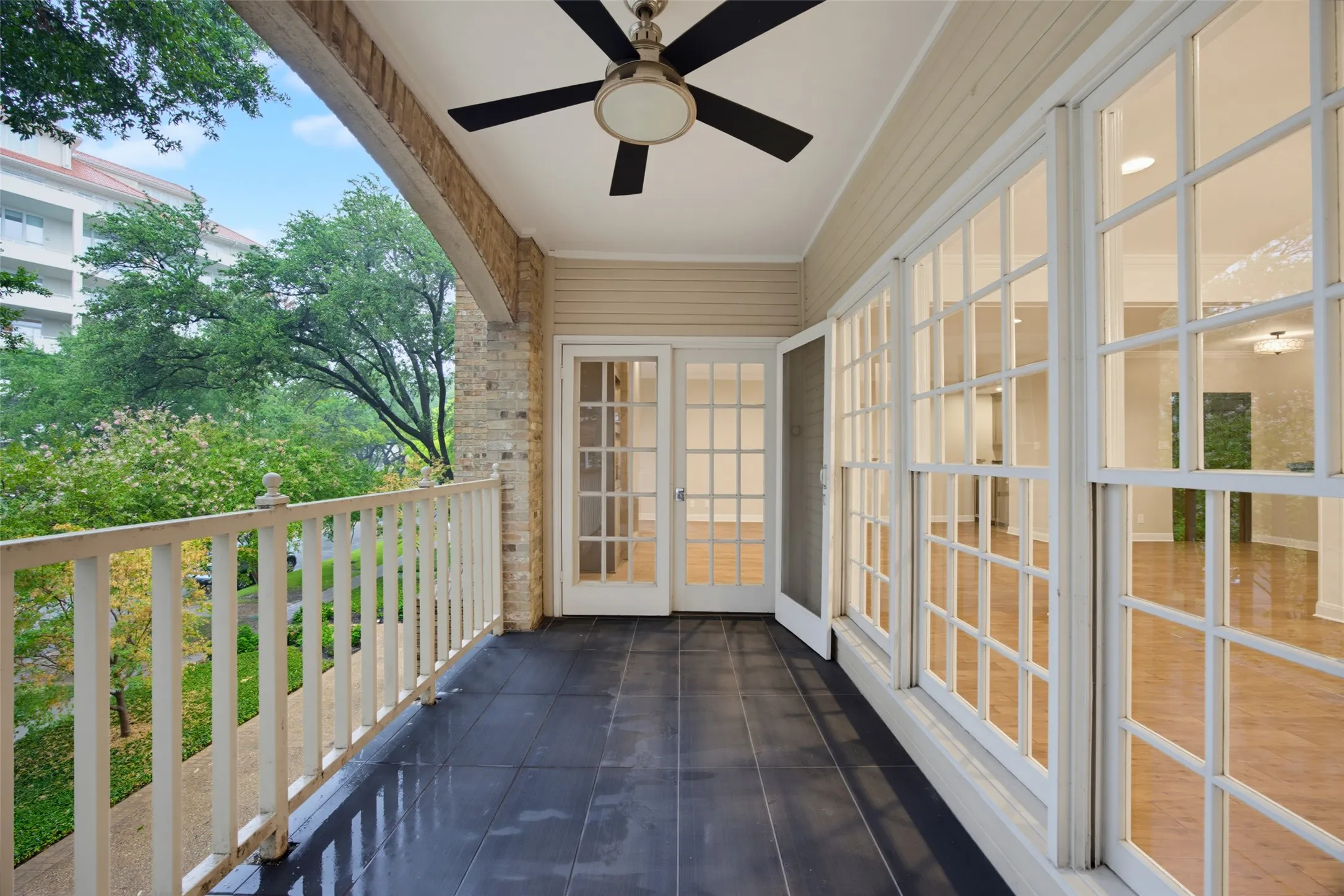 Privat balcony