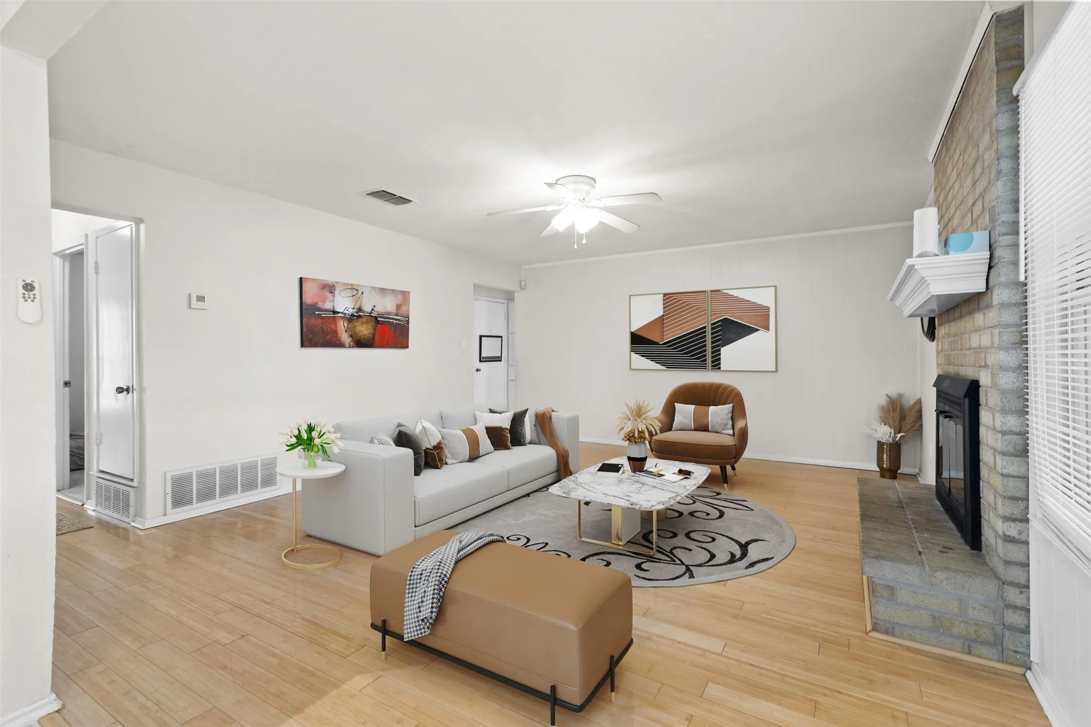 CG Staged living room