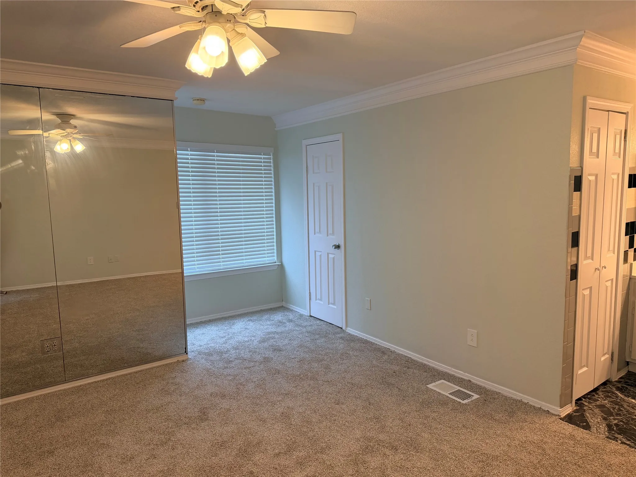 Alternate view of primary bedroom on second floor