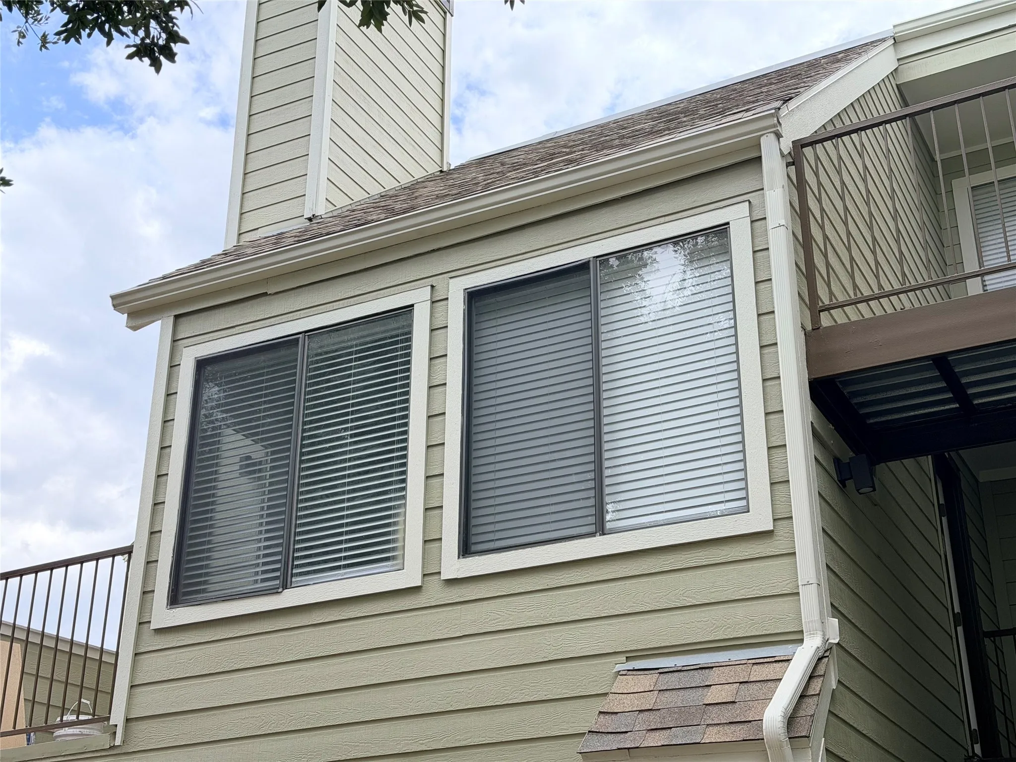 Second floor condo on a corner!