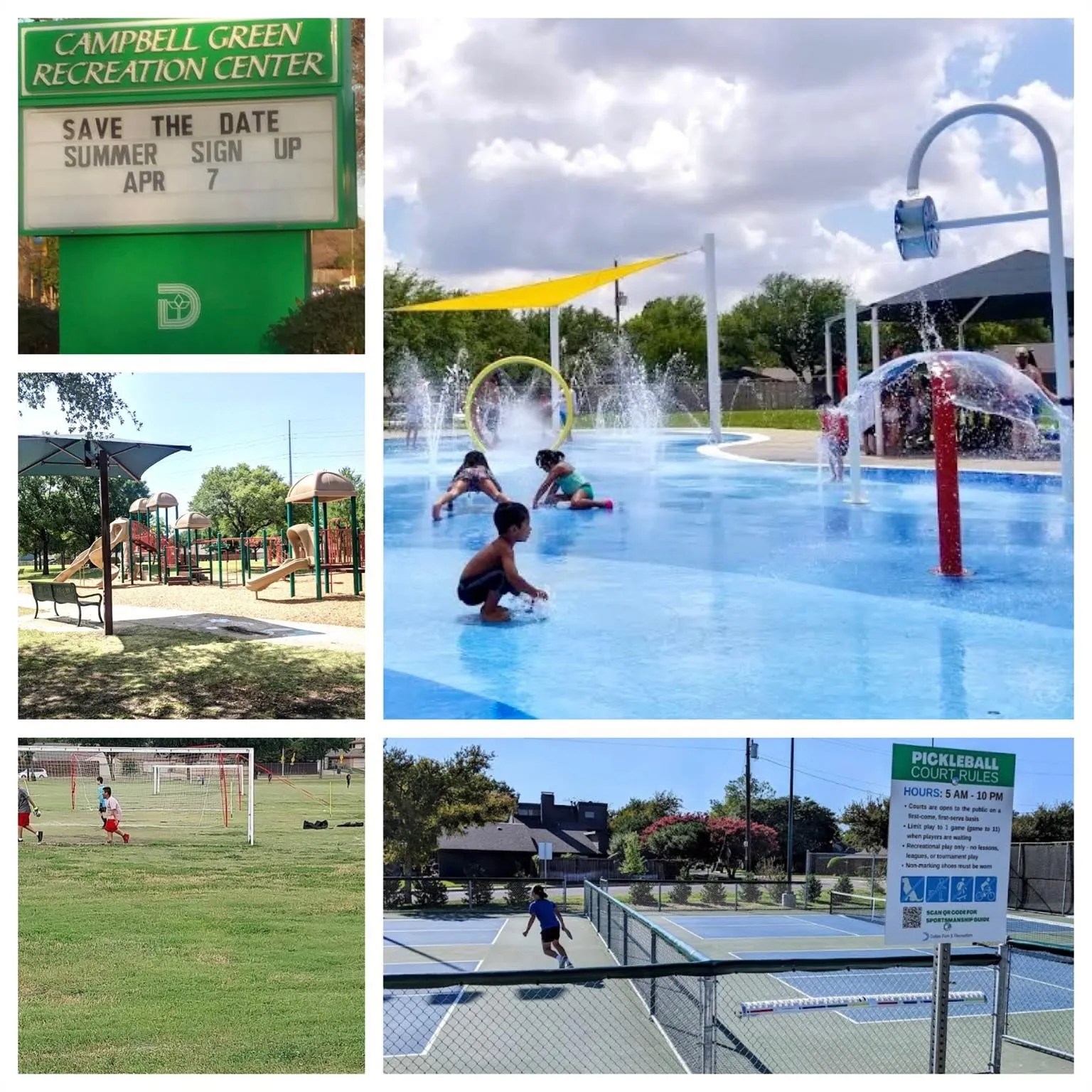 Nearby Campbell Green Recreation and Sports Area