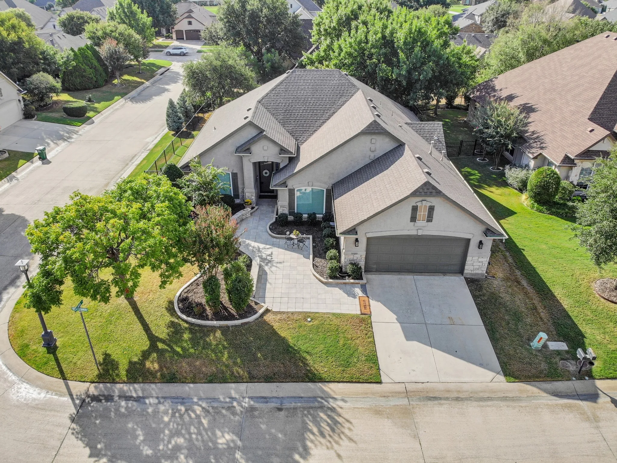 Large corner lot