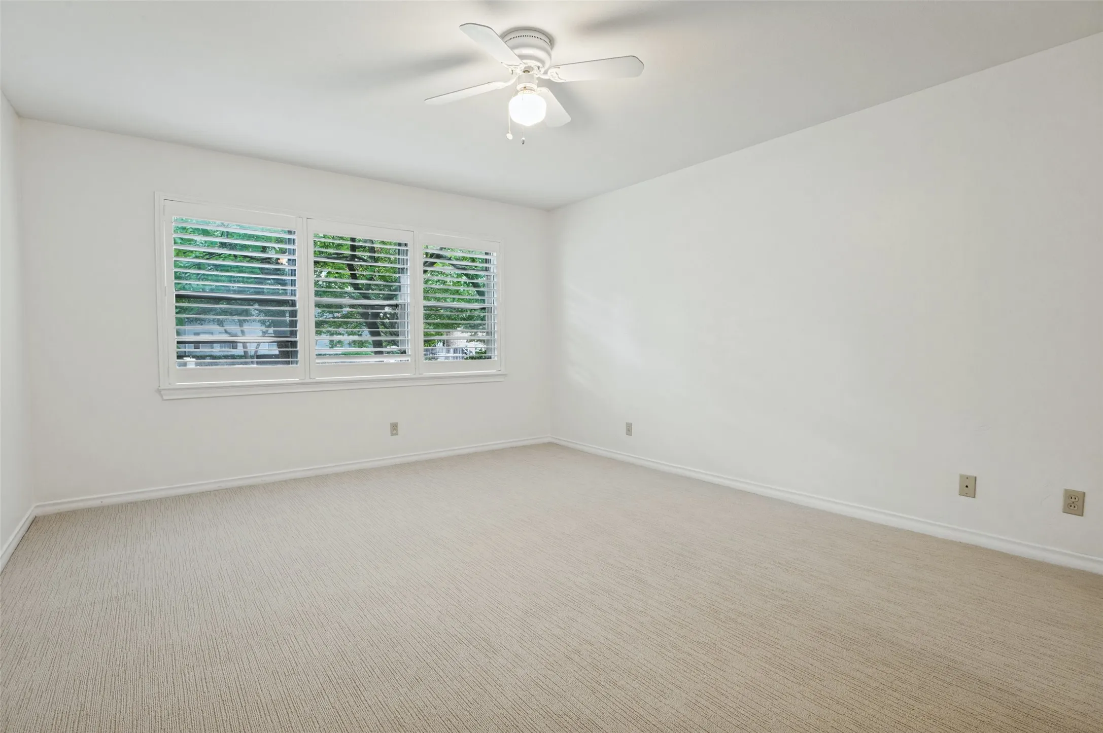 Large light filled bedroom