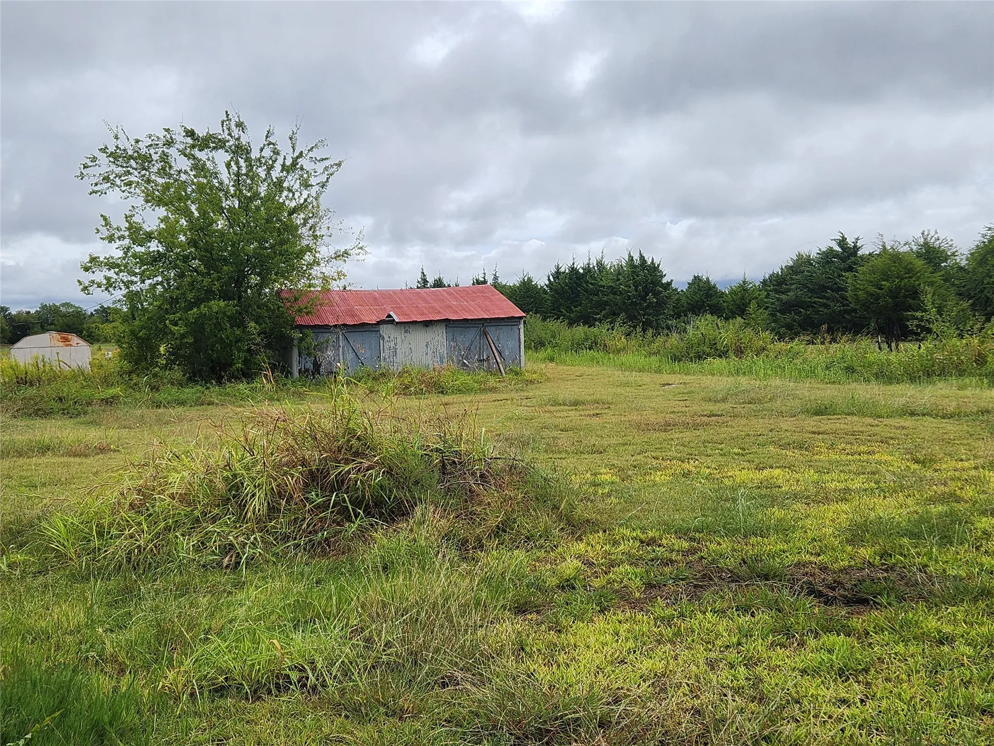 Another storage shed on the property.
