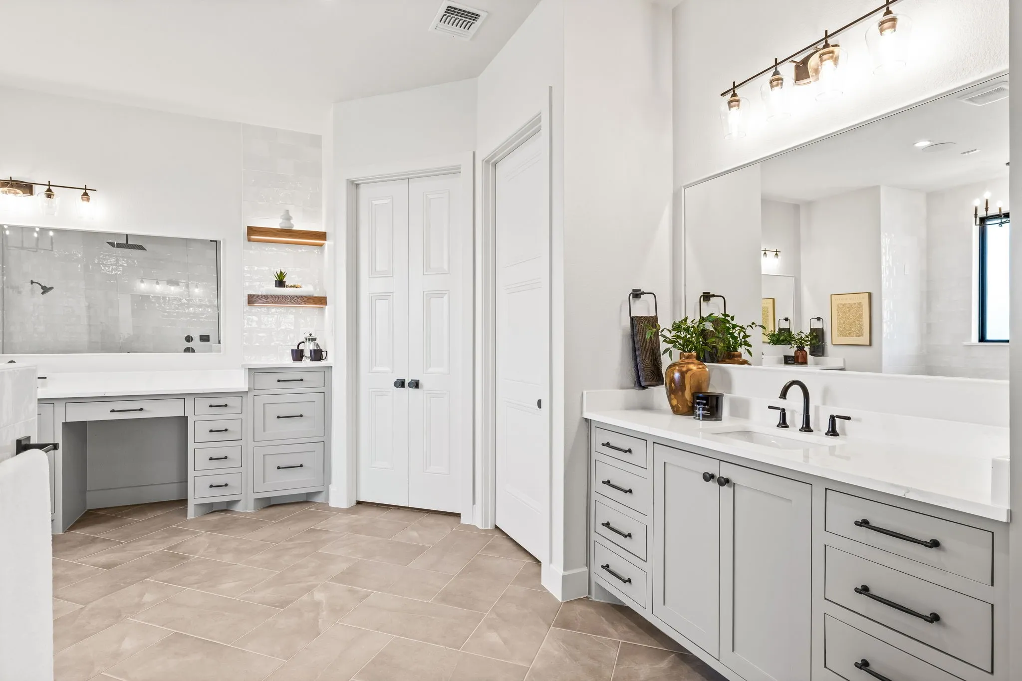 Separate Vanities