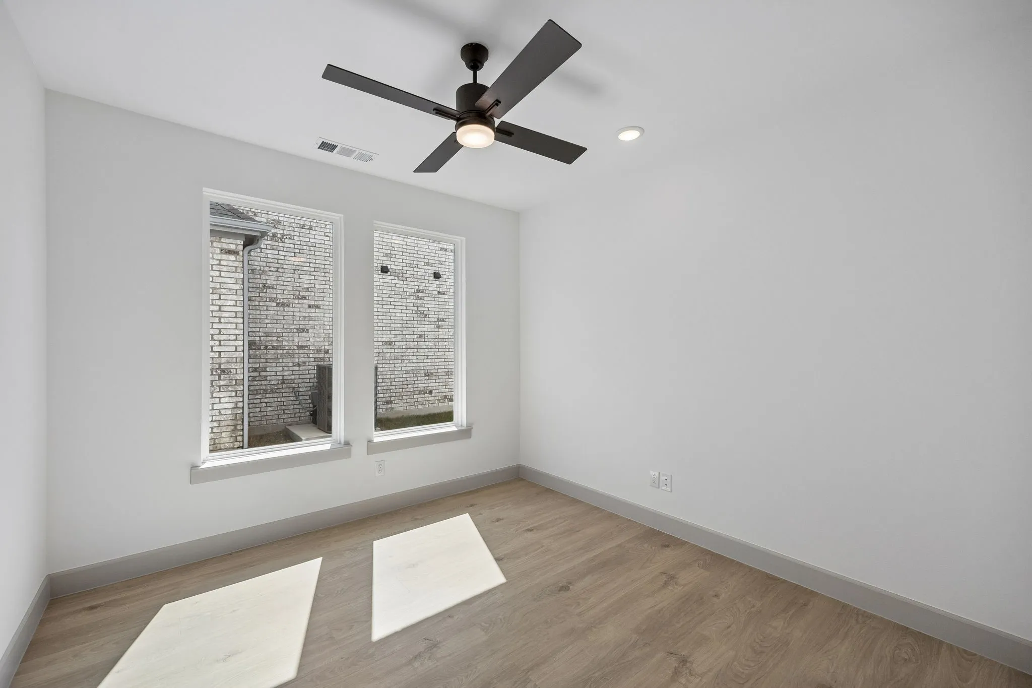 You'll find this lovely home office to be a peaceful retreat whether working from home or just curling up with a good book.