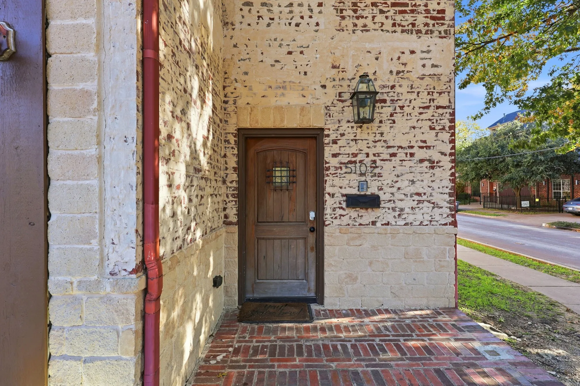 
Front door