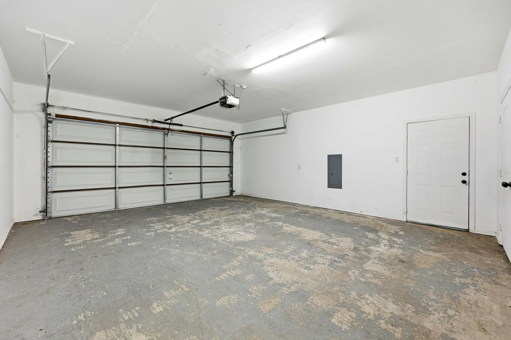 Two car garage