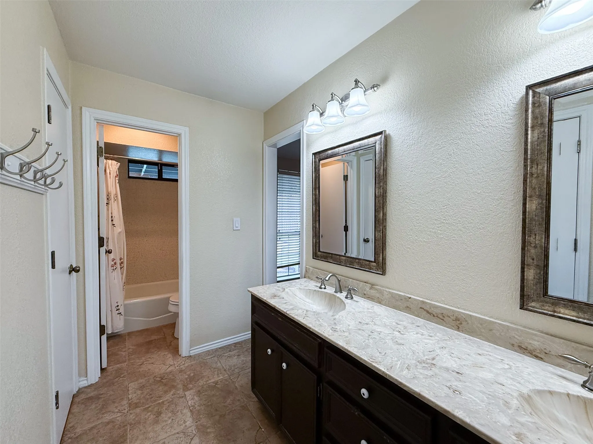 Primary Bathroom with 2 Additional Closets for Ample Storage