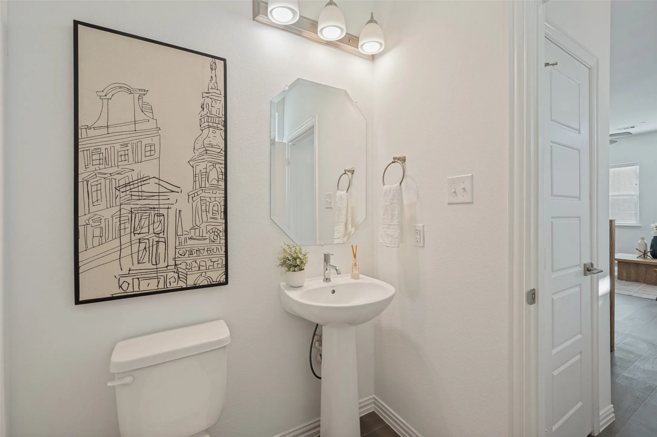 Downstairs Half Bathroom
