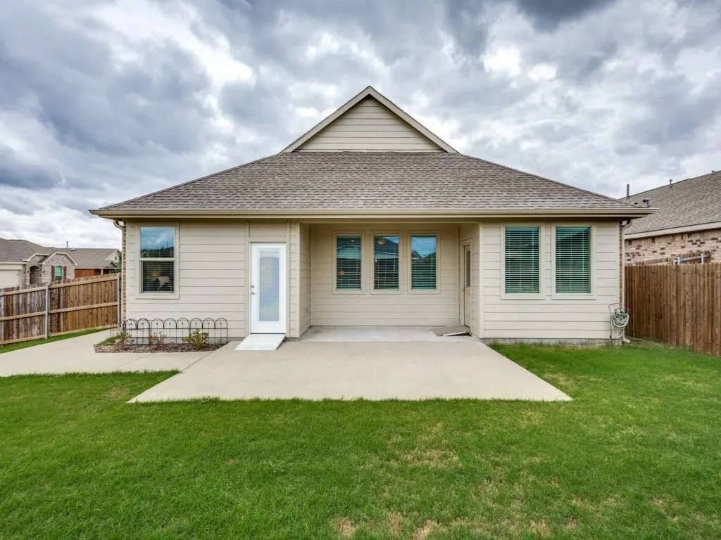 The back patio has been enlarged and ramps are available at both back doors if needed.
