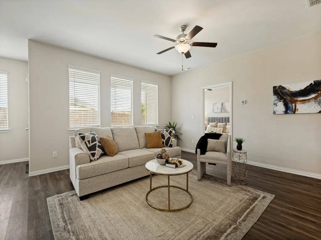 Plenty of room for all of your furniture!