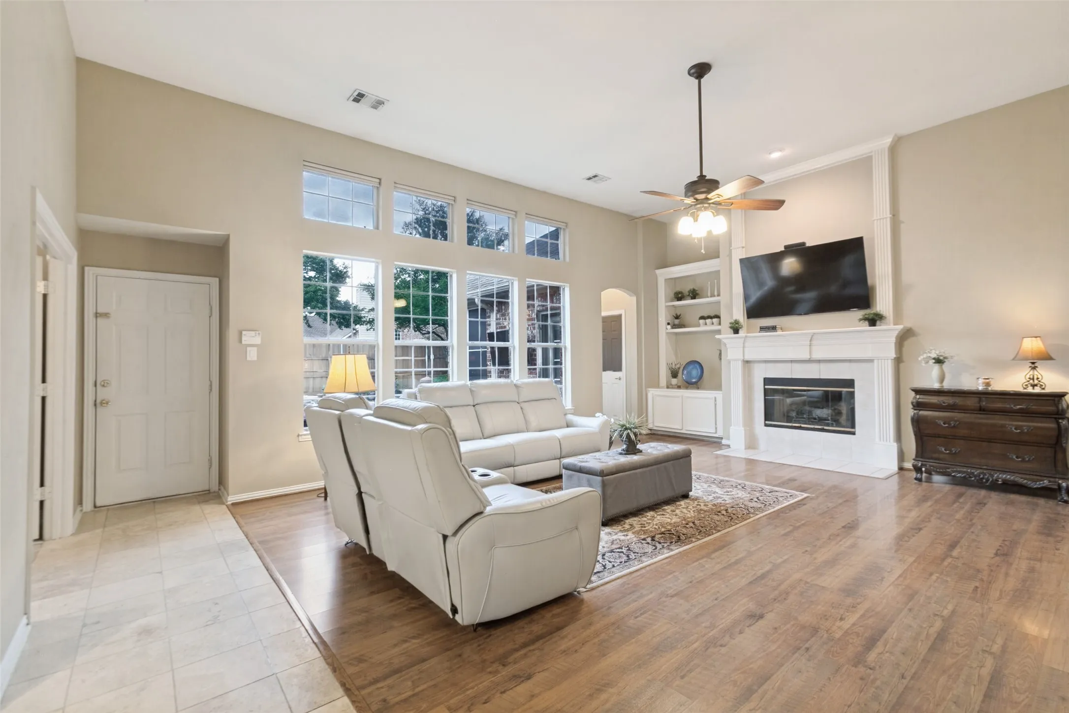 Another view of Family Room overlooking the pool